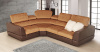 Диван модульный Верона замша/экокожа серый
