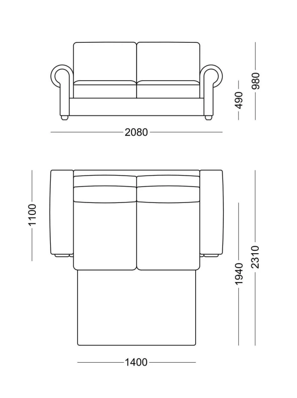 Диван прямой Бергамо велюр белый